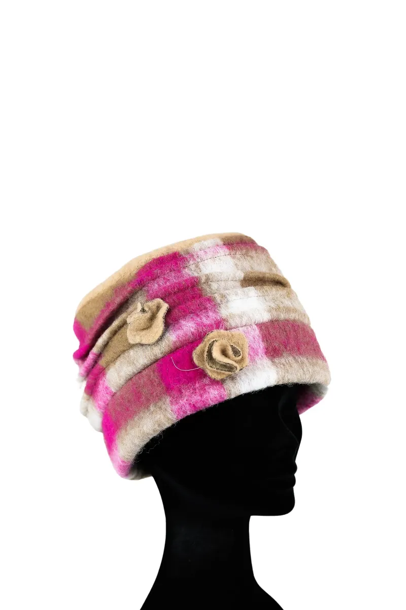 

COLLEZIONE ALESSANDRO вязаная шапка "Lady Scot", розовый
