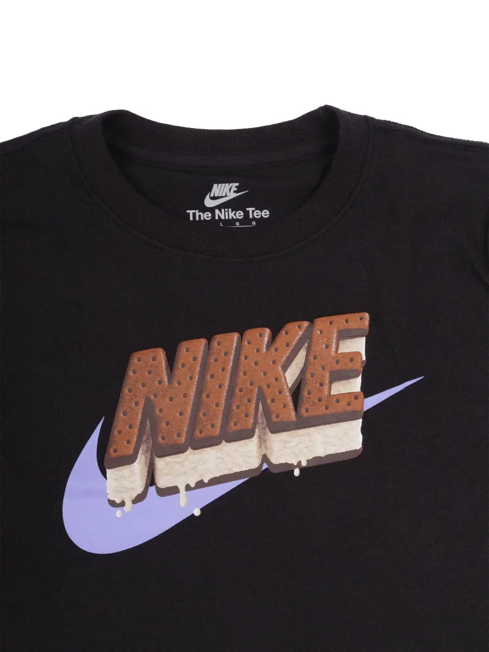 Футболка с графическим принтом Nike, черный — фото 3