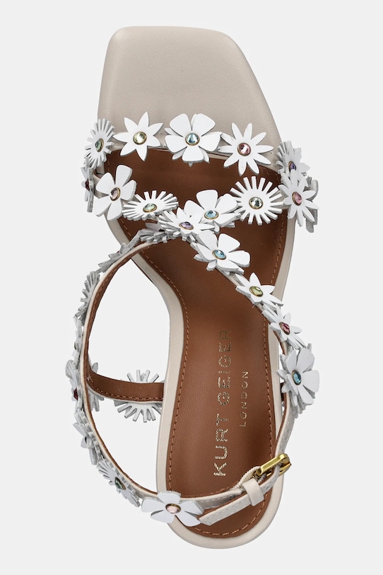 Кожаные сандалии Flower Sandal Kurt Geiger London, белый — фото 4