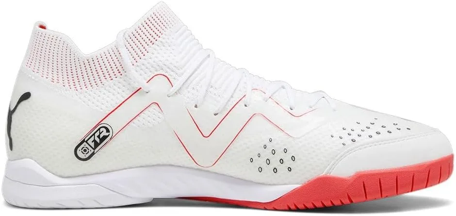 Унисекс кроссовки для легкой атлетики PUMA Future Ultimate Court, белый/черный — фото 3