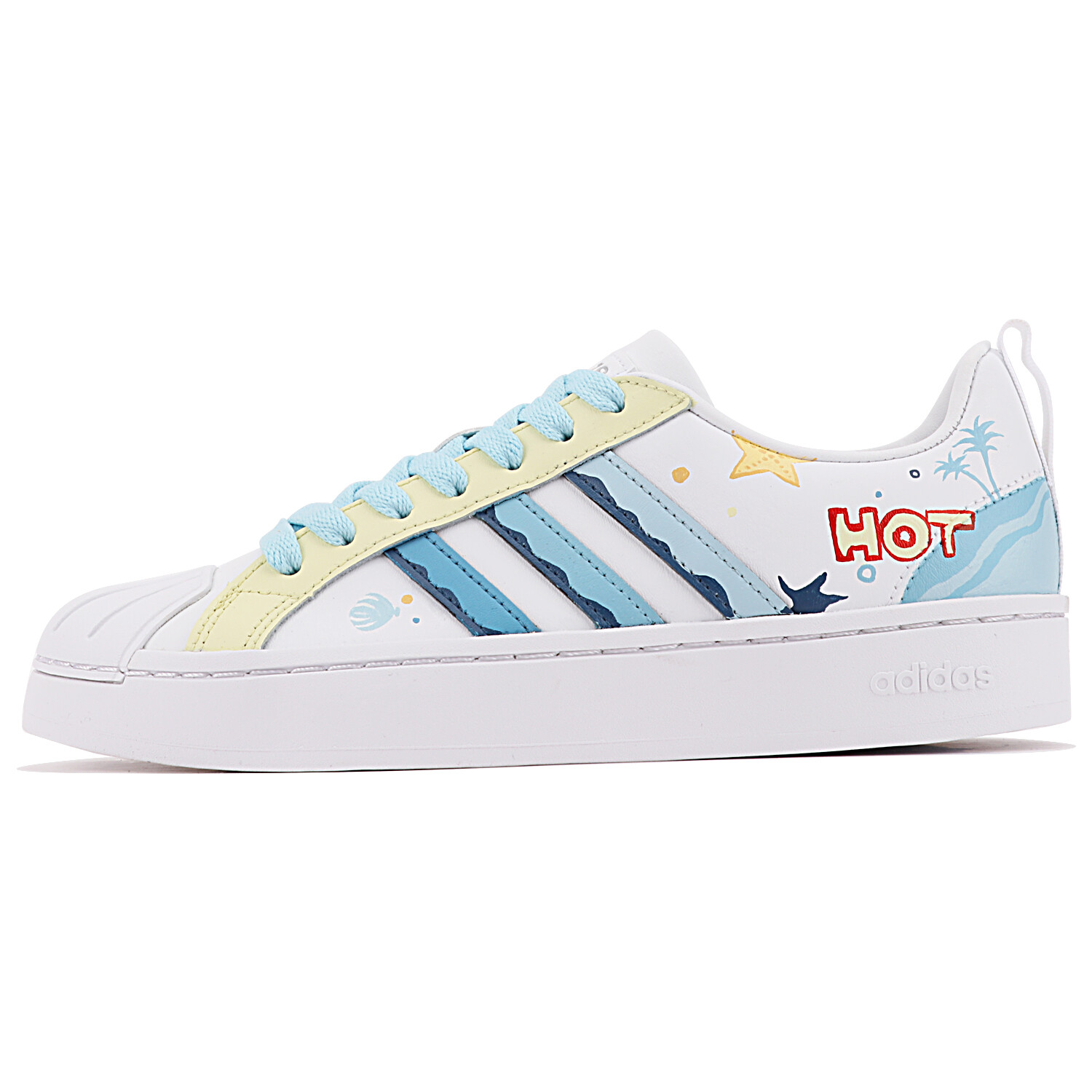 

Кроссовки adidas neo Streetcheck Skateboarding Shoes Women's Low-top Blue/white, синий/белый