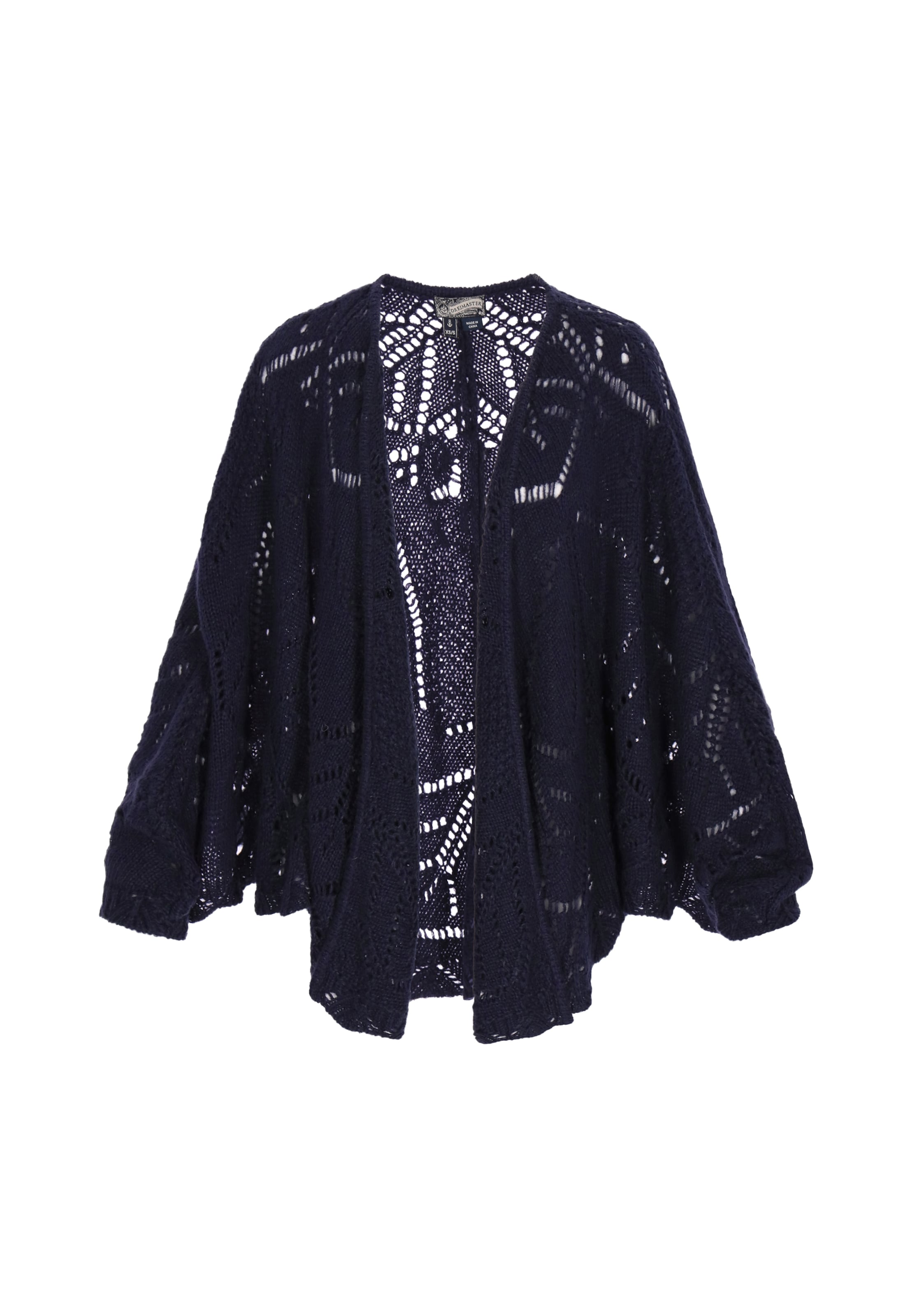 

DreiMaster Vintage Кардиган 'Vintage' вязаный в цвете Navy