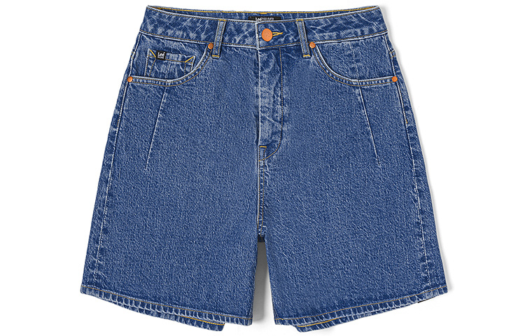 

Lee Джинсовые шорты Xline X Dragon Ball Z Collaboration Collection X Dragon Ball Collaboration женские Medium Blue