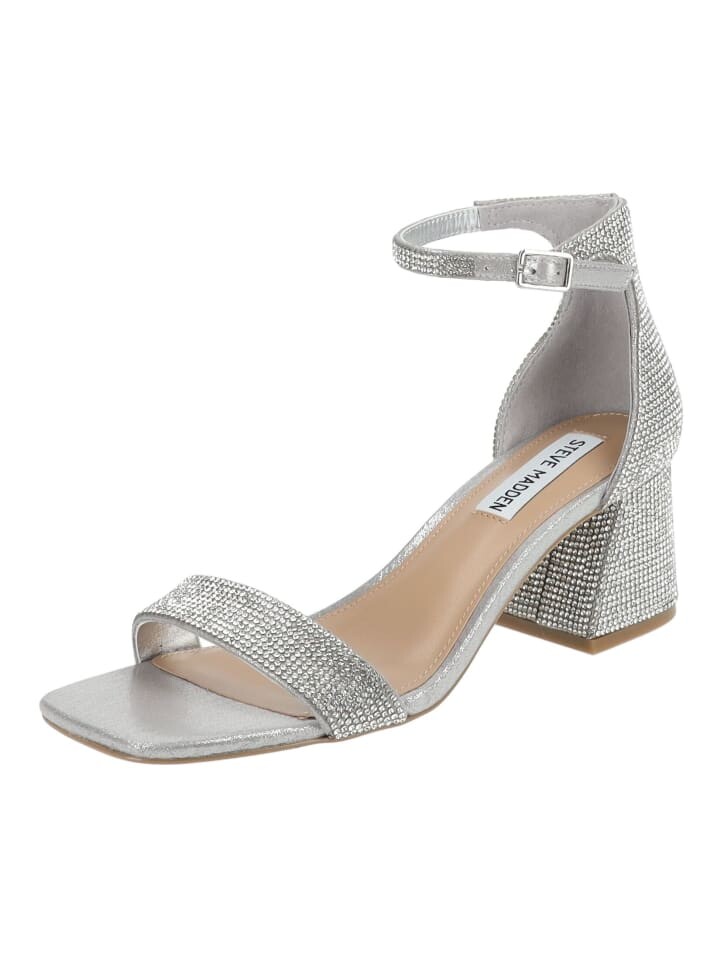 

Классические босоножки Steve Madden, серебряный