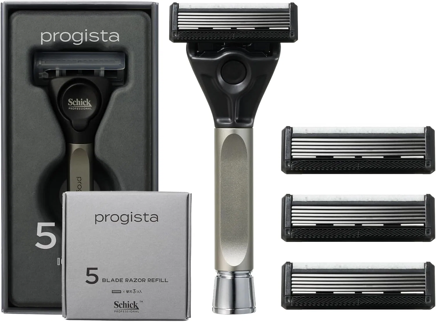 Станок для бритья Schick Proregista 5 лезвий серебристый 4 шт