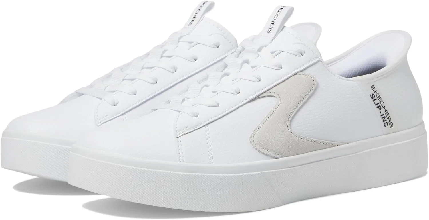 Мужские слипоны Skechers Eden Lx Strando Platform с возможностью снятия сандалий без помощи рук, White Opulent Garden — фото 2