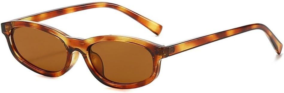 

Модные маленькие солнцезащитные очки «кошачий глаз» для женщин, ретро, ​​желто-синие оттенки, защита от ультрафиолета UV400, трендовые солнцезащитные очки для мужчин SKFGNX, Amber Tea