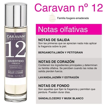 CARAVAN FRAGANCIAS No. 12 Парфюмированная вода-спрей для мужчин 150 мл — фото 2