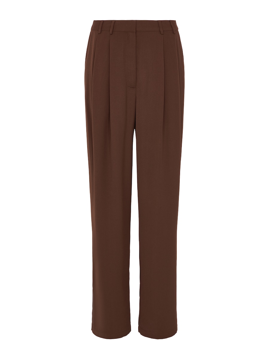 

Свободные брюки со складками спереди LeGer by Lena Gercke Kora, коричневый