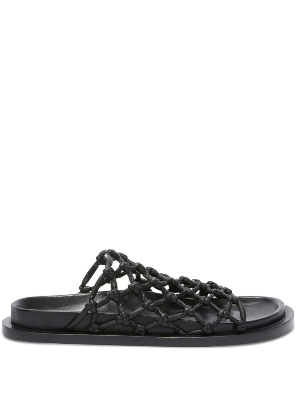 Jil Sander сетчатые сандалии, черный