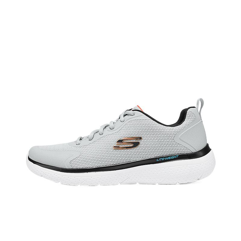 

СПОРТИВНЫЕ МУЖСКИЕ Низкие повседневные туфли, мужские, серые Skechers, Gray