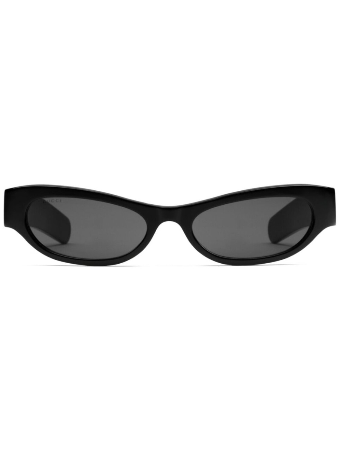 

Gucci Eyewear солнцезащитные очки в оправе 'кошачий глаз', черный