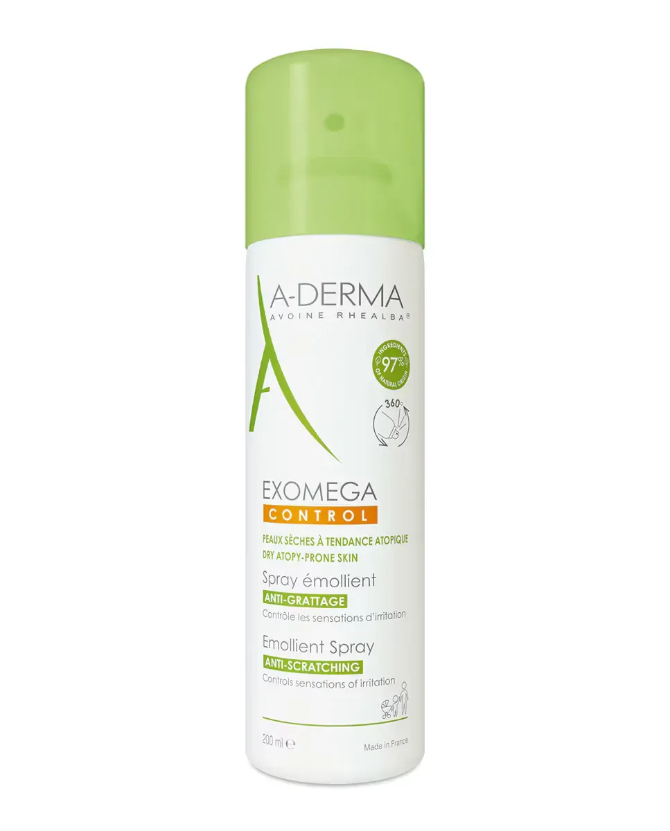 Эмолирующий спрей Exomega Control 200 мл A-Derma