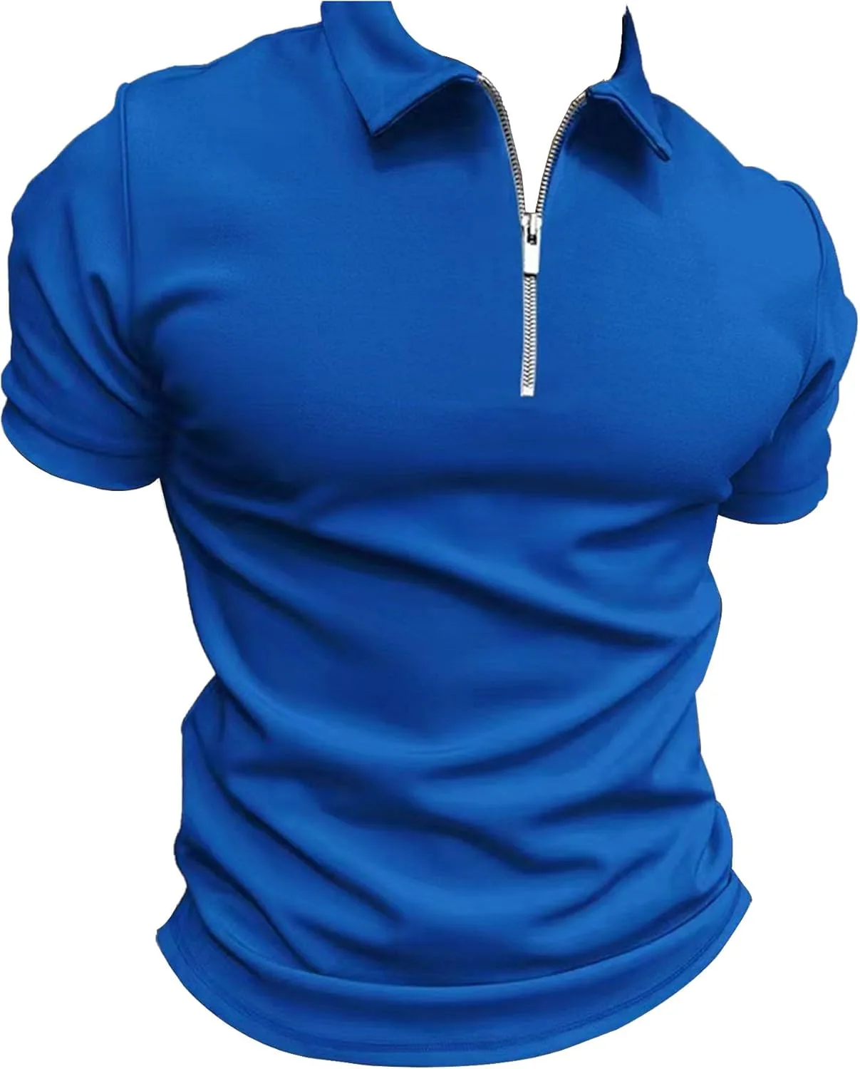 

Мужская футболка-поло с застежкой спереди для тренировок Gsywaipei