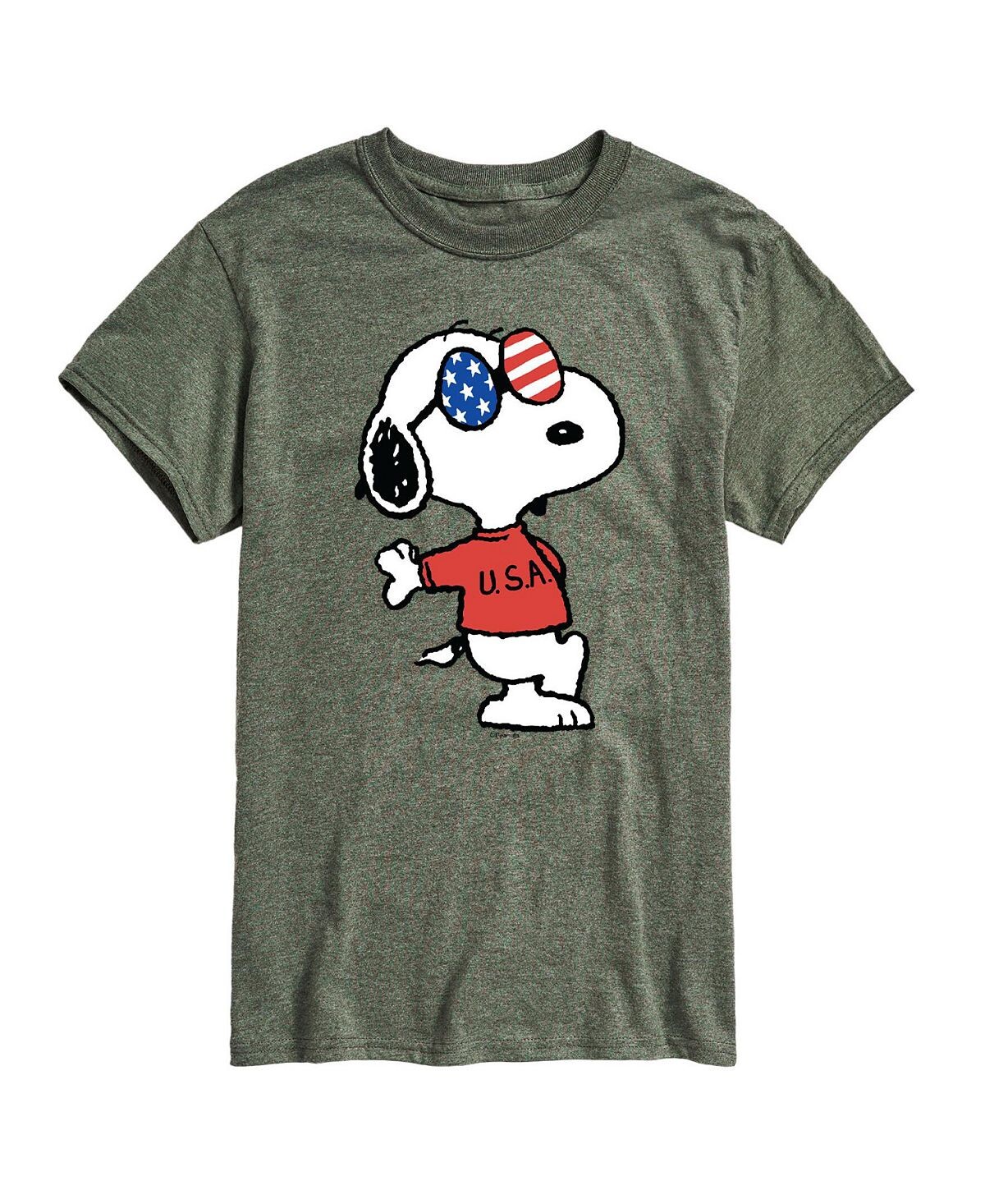 

Мужская футболка с короткими рукавами Peanuts Americana AIRWAVES