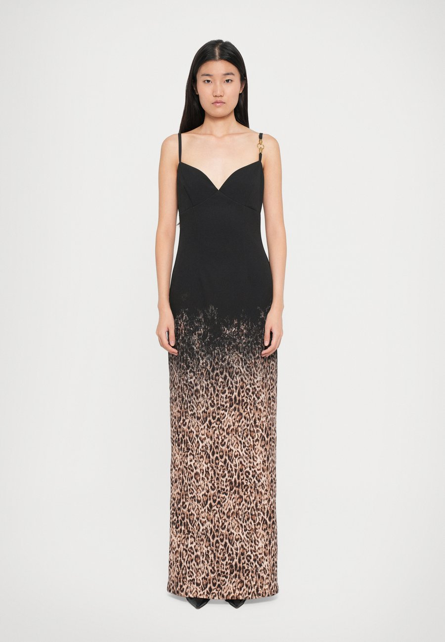 

Платье Just Cavalli LONG PLACED, Beige/Black/Beige