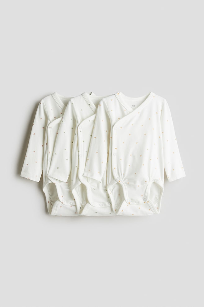 

Комплект из 3-х боди-оберток H&M, мультиколор