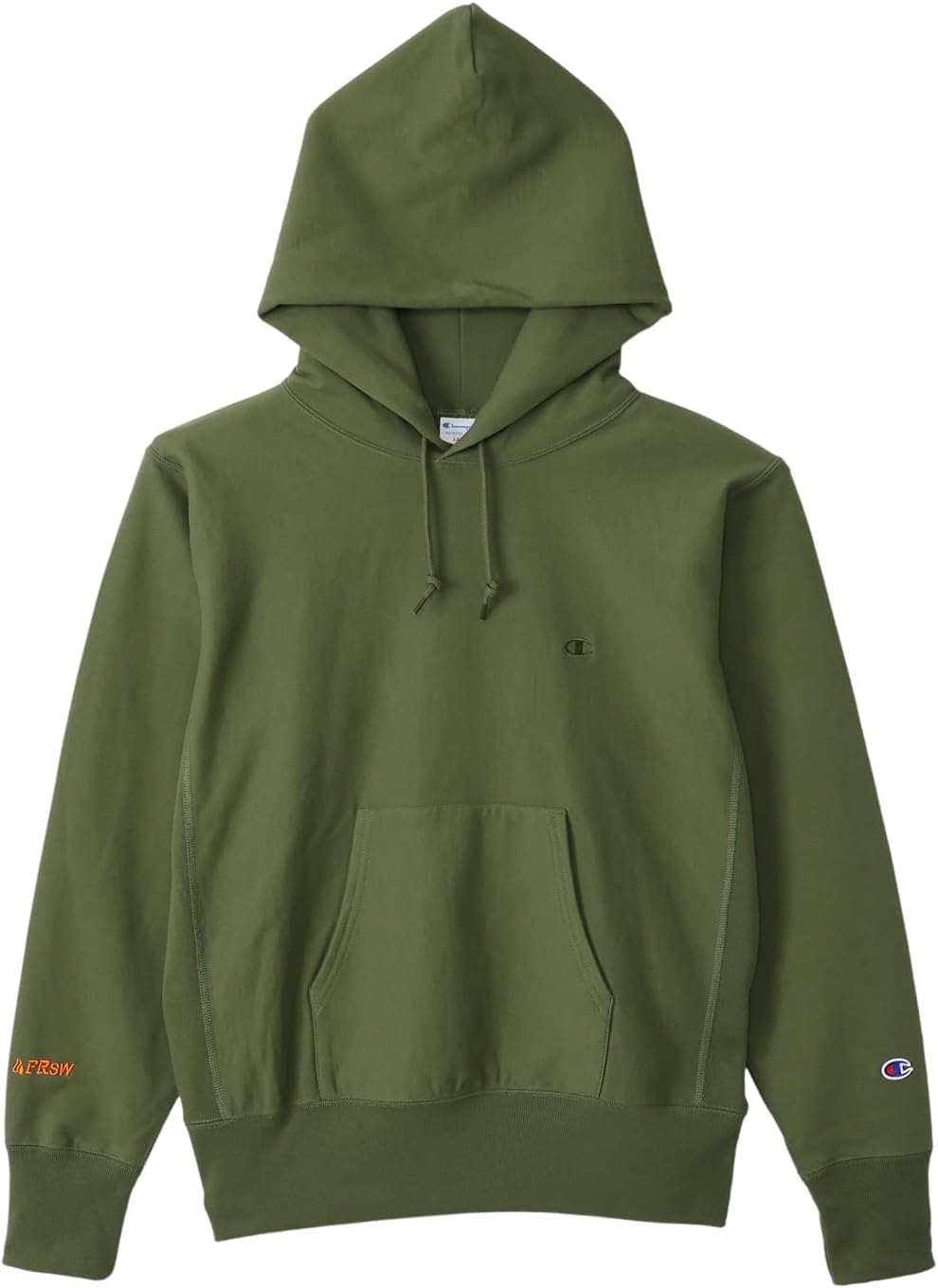 

Мужская толстовка Champion Reverse Weave с капюшоном, длинными рукавами и вышитым логотипом, C3-Y116, зеленый