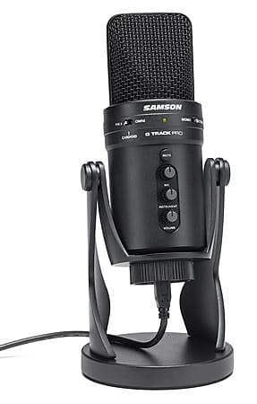 

Конденсаторный микрофон Samson G-Track Pro USB Condenser Microphone