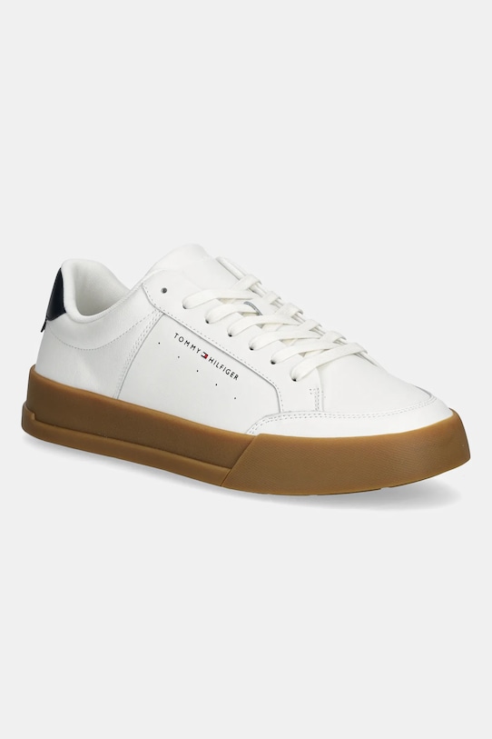 

Кроссовки TH Court Mix Lth Tommy Hilfiger, белый