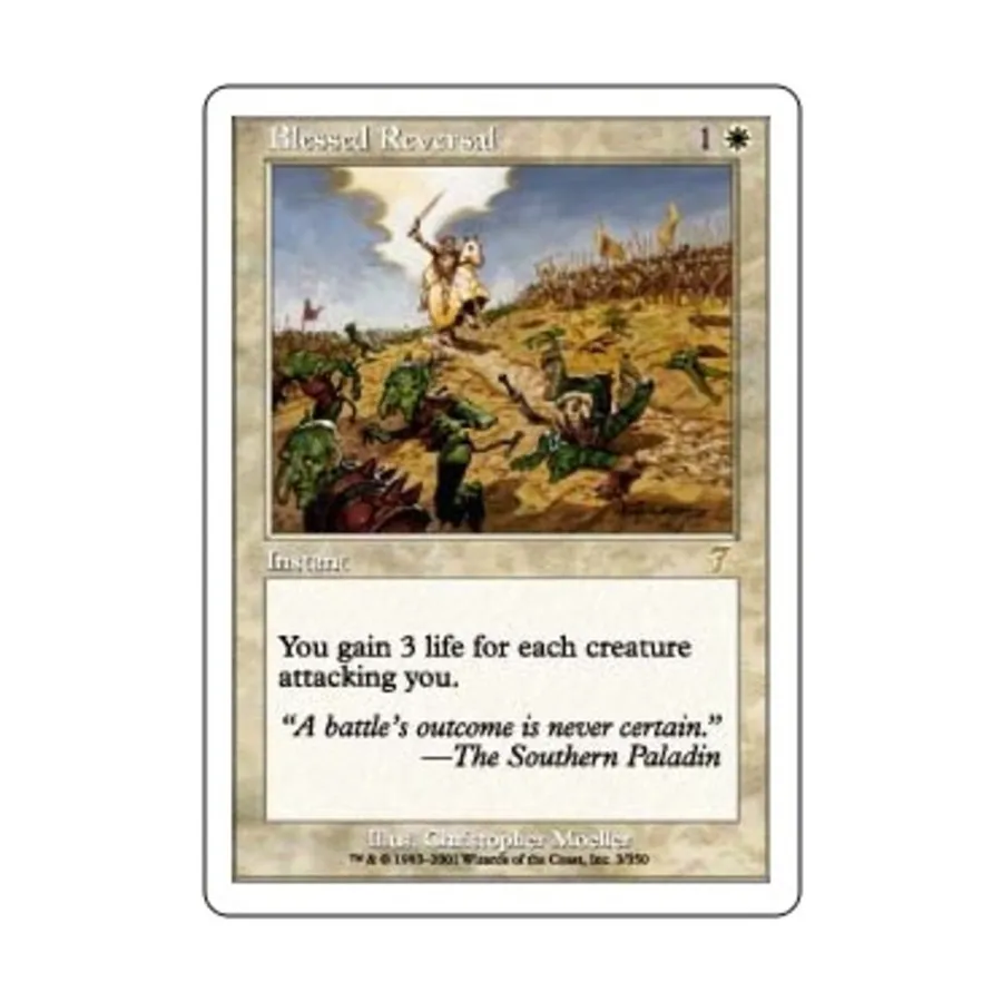 

CCG Благословенное обращение (клавиша R), MTG - 7th Edition