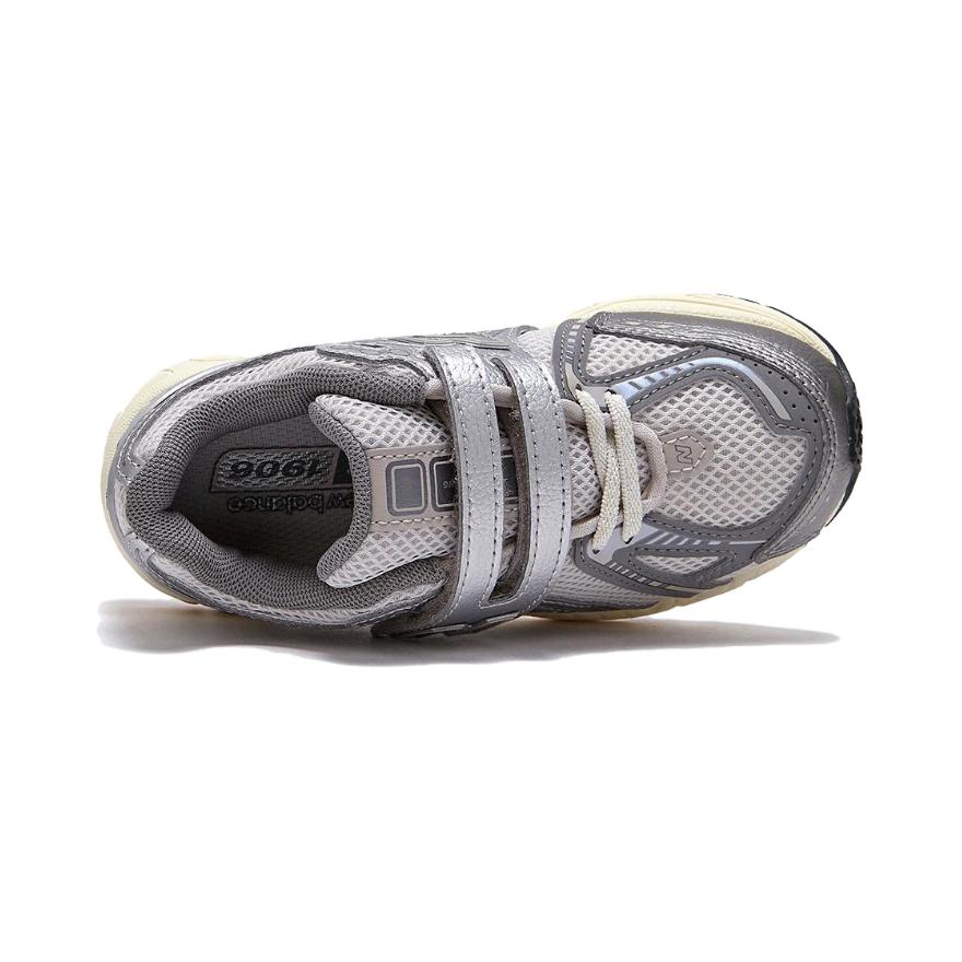 NB 1906R Низкие Детские Беговые Кроссовки Серые New Balance для детей 3-7 лет — фото 3