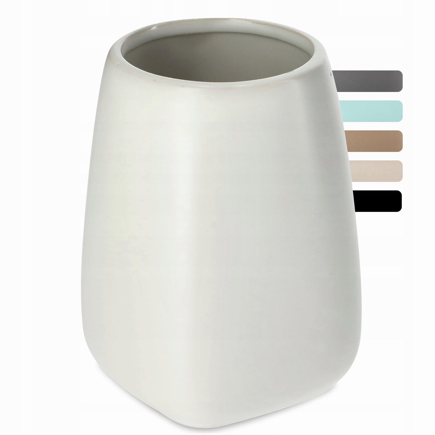 

Bathroom cup для зубной пасты и зубных щеток Kadax, белый