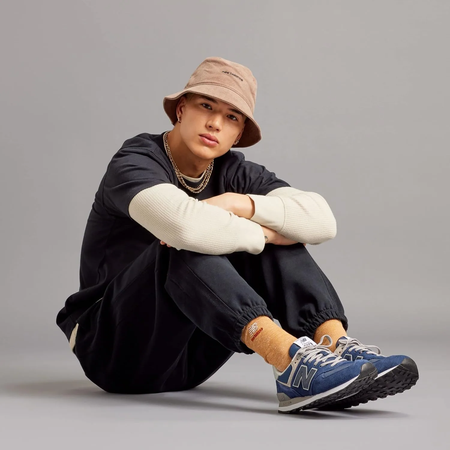 Мужские кроссовки New Balance 574, темно-синий — фото 2