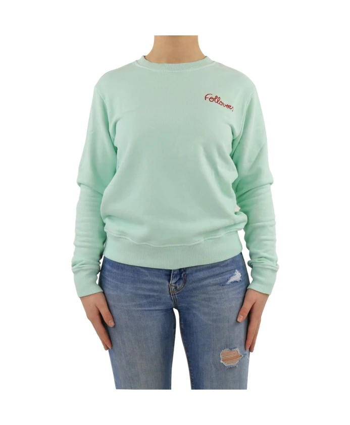 

Толстовка с круглым вырезом Follovers, зеленый