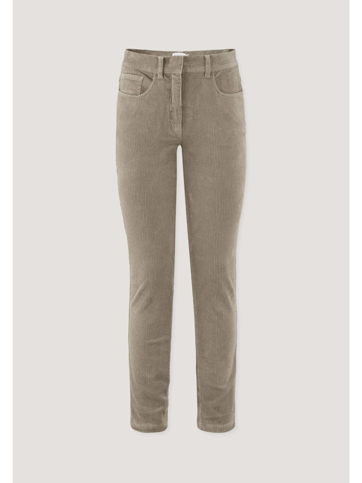 

Hessnatur Вельветовые узкие брюки бежевого цвета