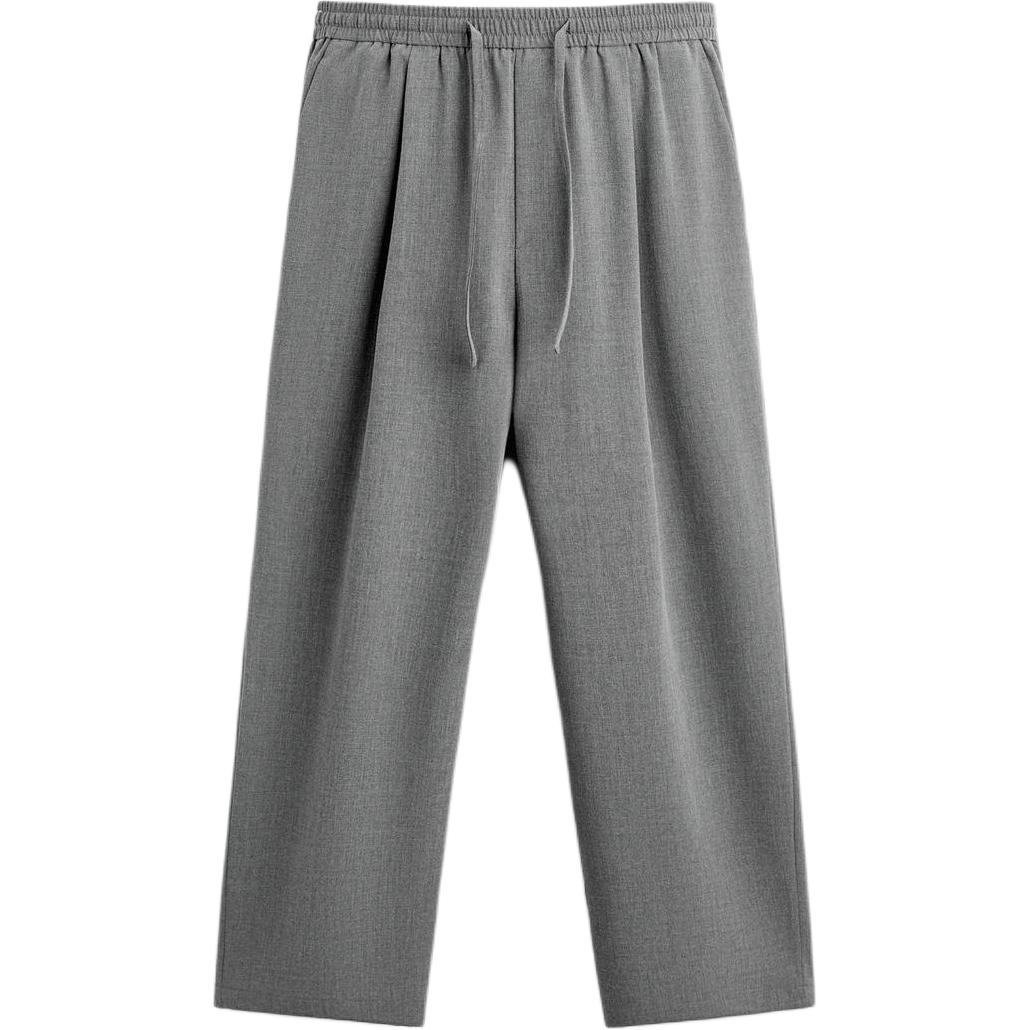 

Повседневные брюки мужские серые ZARA, серый