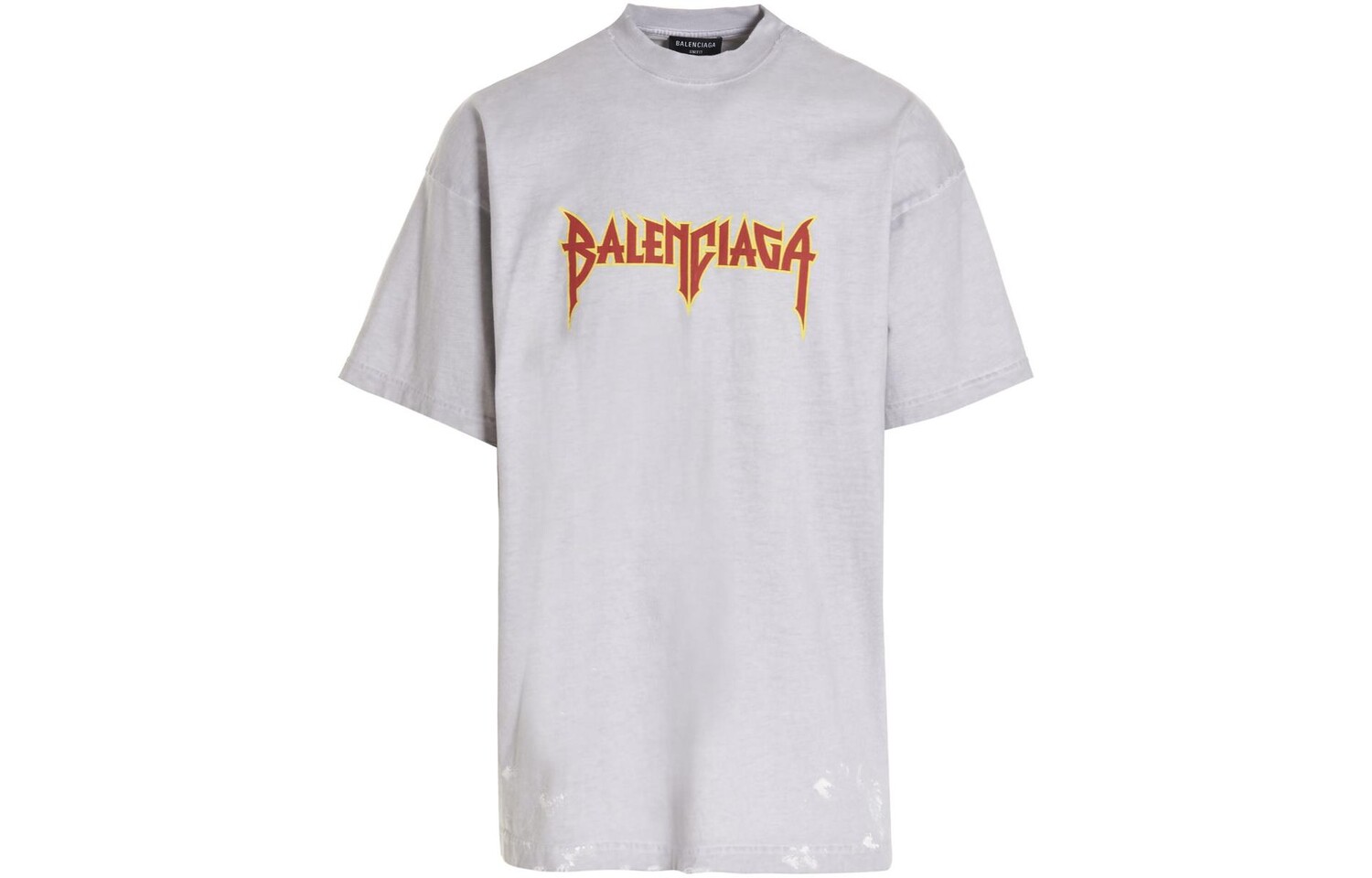 

Футболка большого размера Metal Vintage Balenciaga, серый