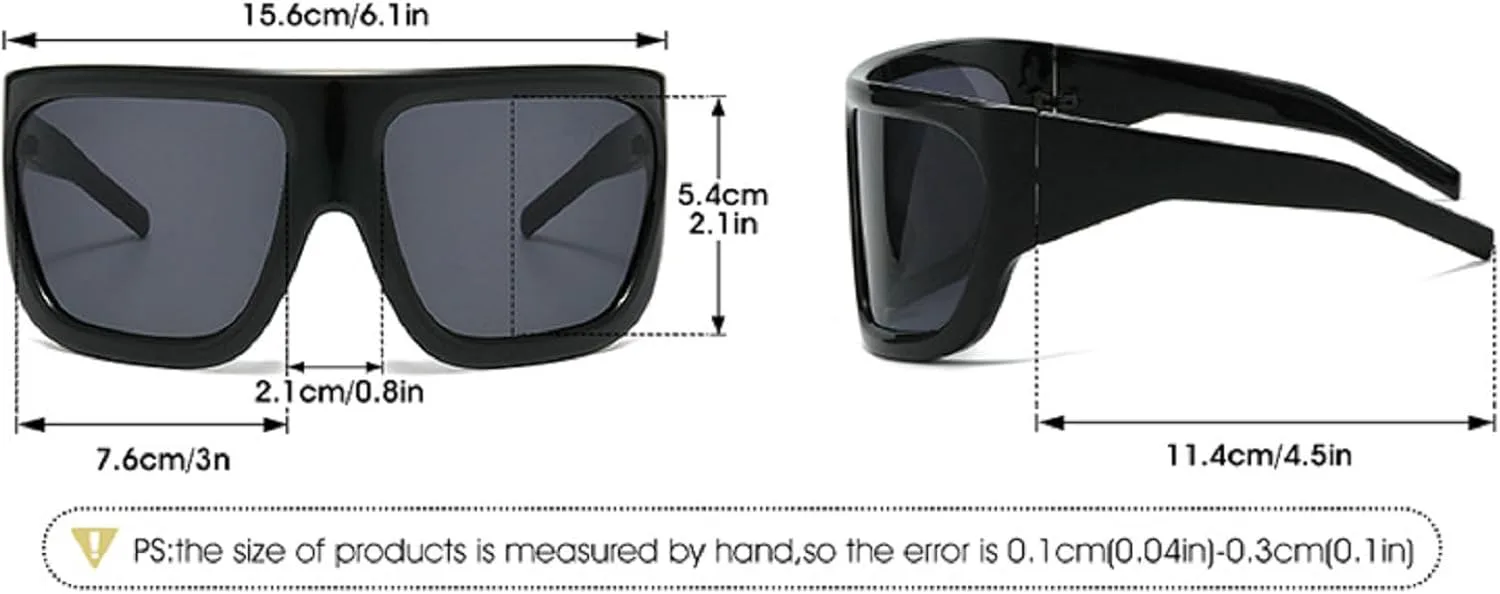 

Модные солнцезащитные очки большого размера в стиле Y2K для женщин, винтажные квадратные, цельные, сексуальные женские солнцезащитные очки 2023 года mincl, Pink