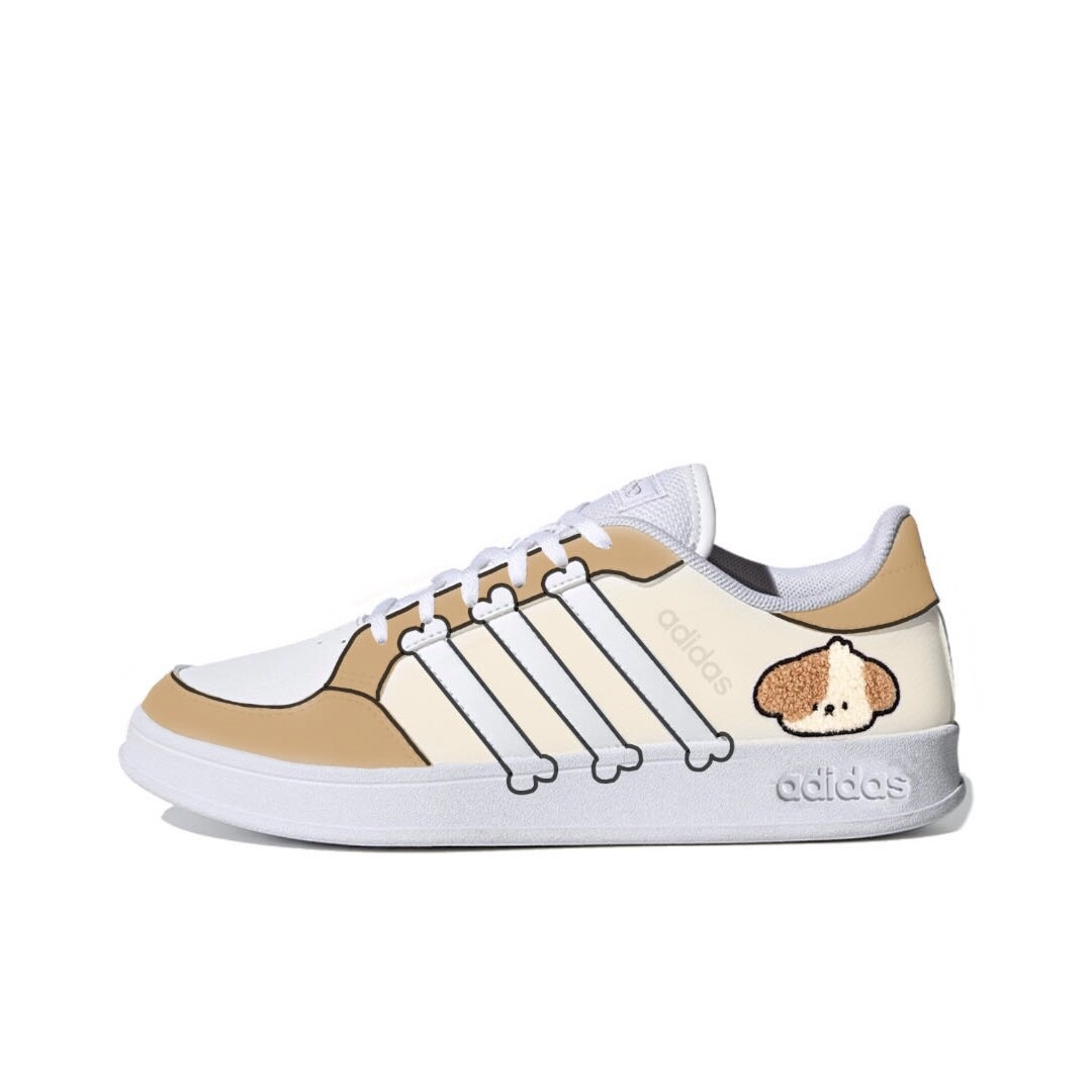 

Кроссовки Adidas Neo Breaknet Skateboard Shoes Women's Low-Top White Yellow, Белый, Кроссовки Adidas Neo Breaknet Skateboard Shoes Women's Low-Top White Yellow