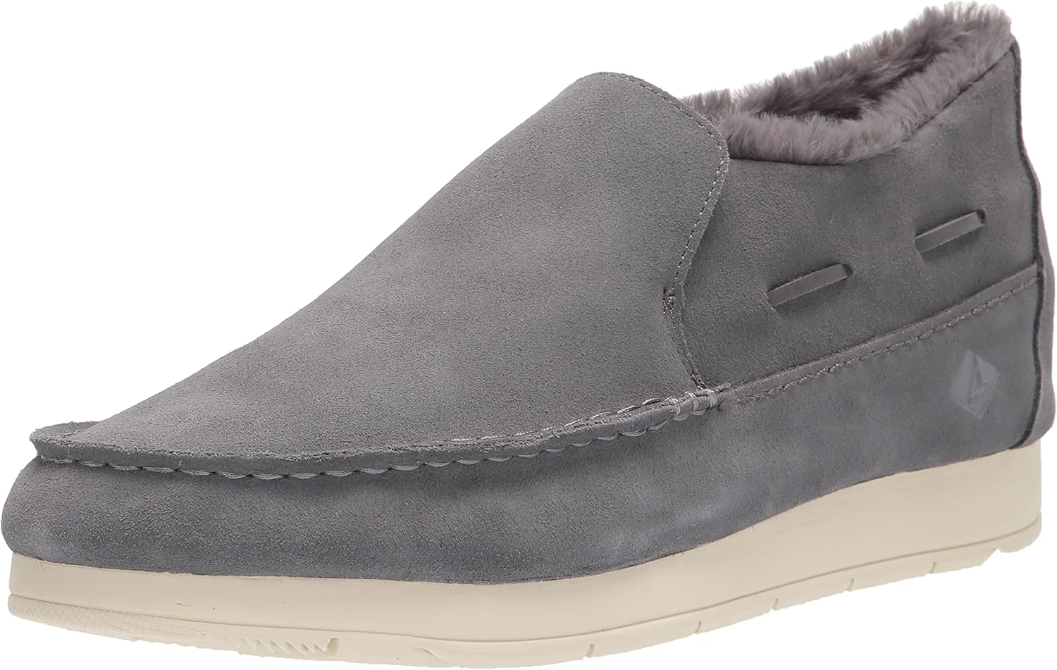 

Зимние мужские мокасины Sperry Moc-Sider, серый
