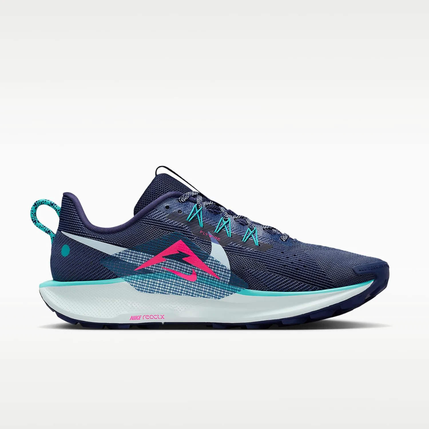 Мужские кроссовки Nike Pegasus Trail 5, темно-синий/розовый — фото 3
