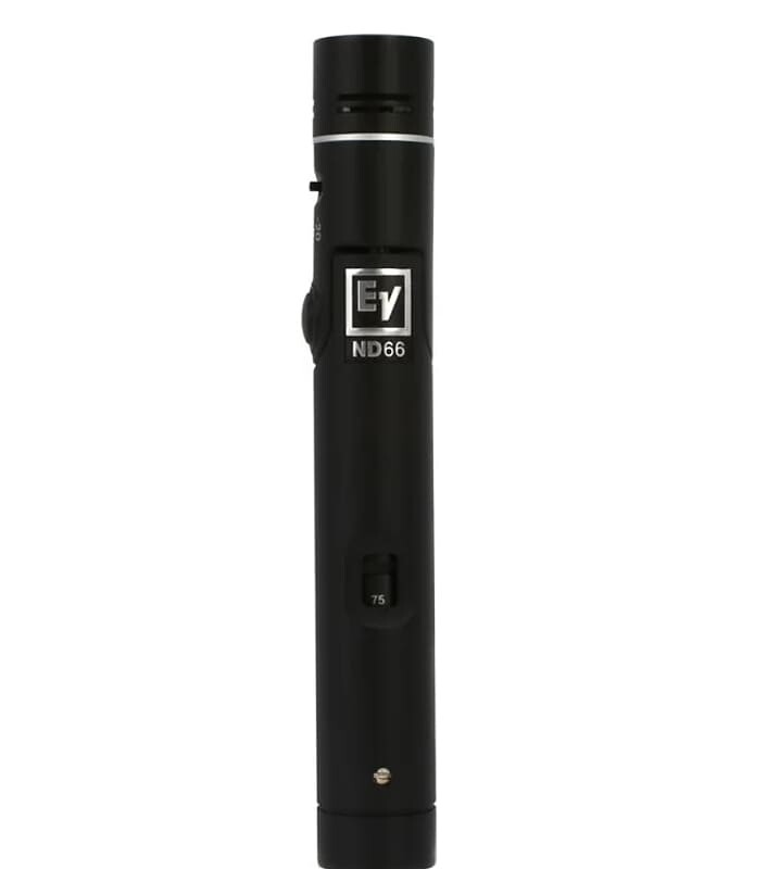 

Конденсаторный микрофон Electro-Voice ND66 Small-Diaphraghm Cardioid Condenser Microphone