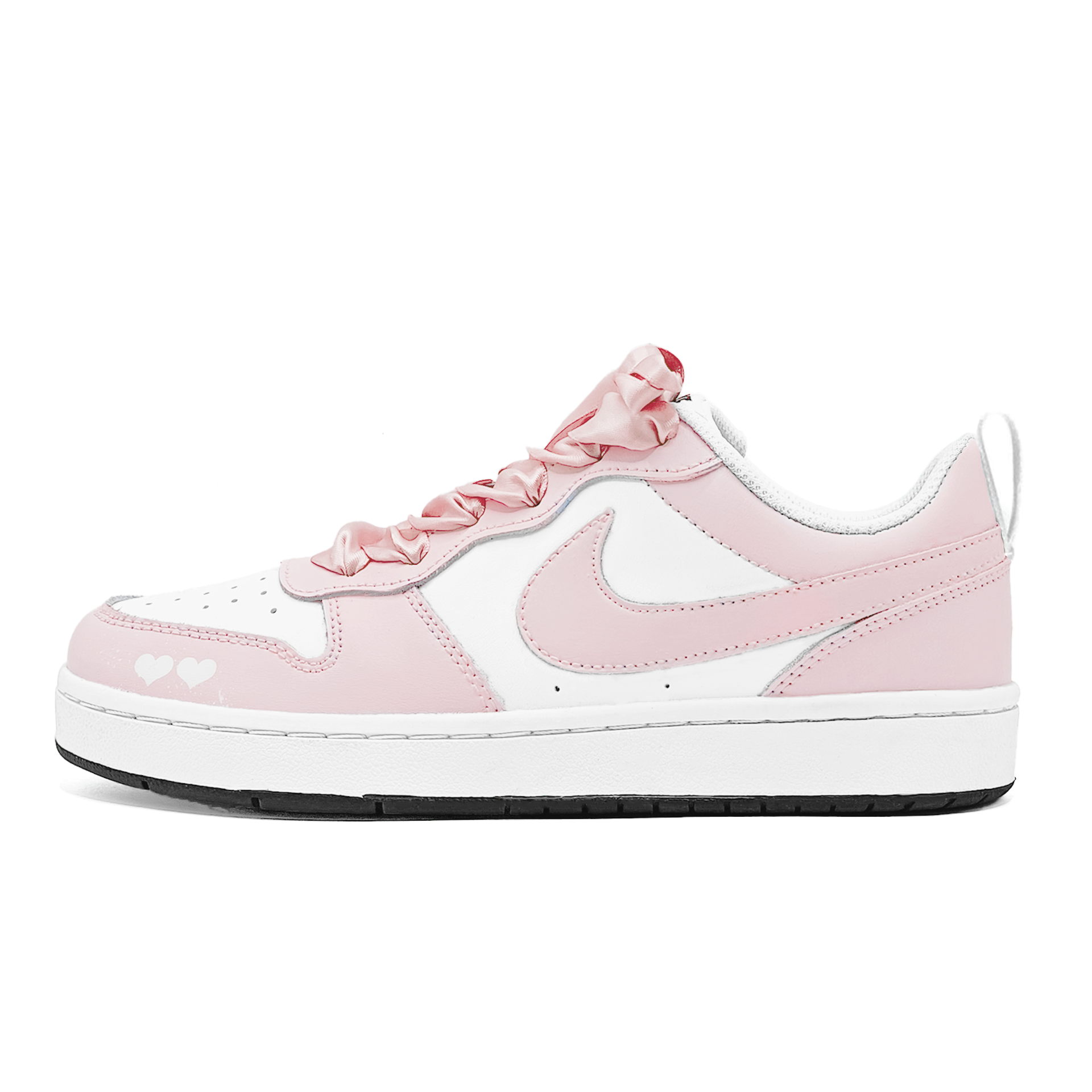 

Nike Кроссовки для скейтбординга Court Borough Peach Blossom Bud Breaking Low Top для детей и подростков