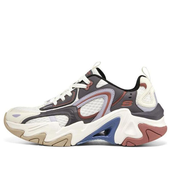 

Кроссовки stamina v3 'grey blue pink' Skechers, серый