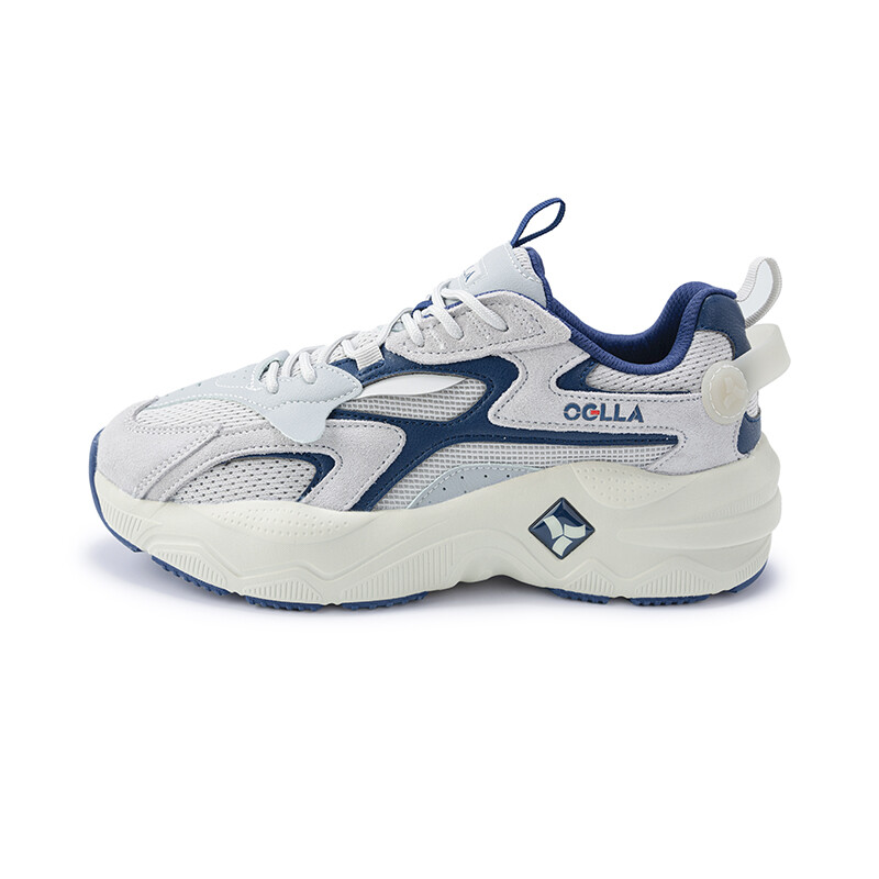 

Кроссовки мужские толстые низкие Angela, цвет Sail white/lightning blue