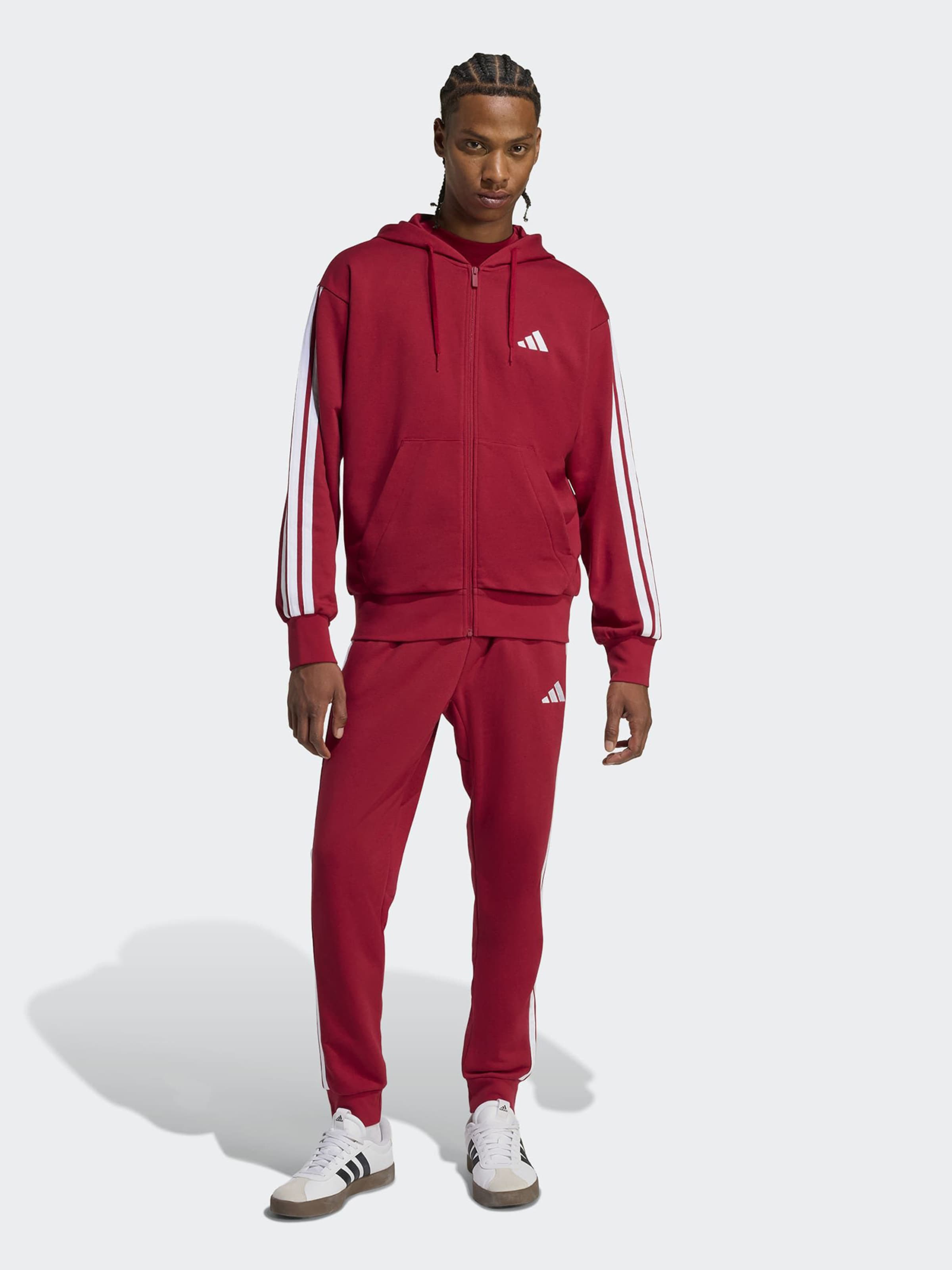 Adidas Sportswear Узкие спортивные штаны 'Essential' в коричневом цвете — фото 2