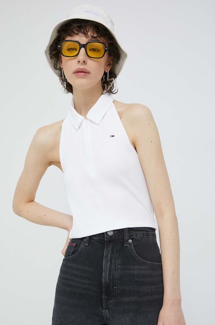 

Топ Tommy Jeans, белый