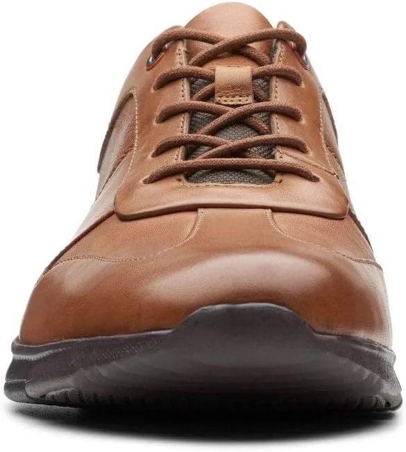 Мужские туфли-броги Clarks Un Tynamo с галстуком, коричневый/коричневый — фото 3