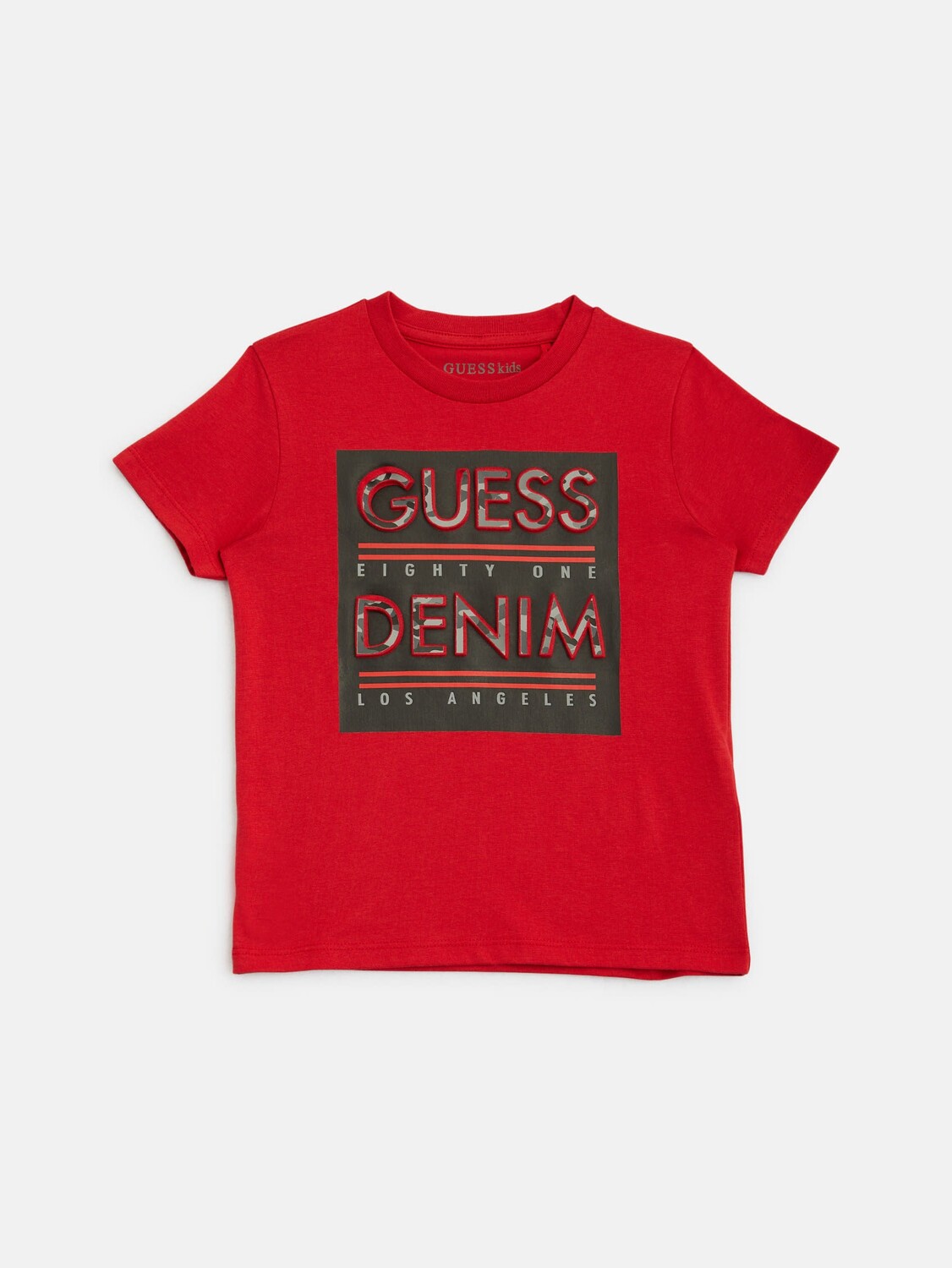 

Футболка с логотипом Kalin (2-6) Guess Factory, цвет Varsity Red