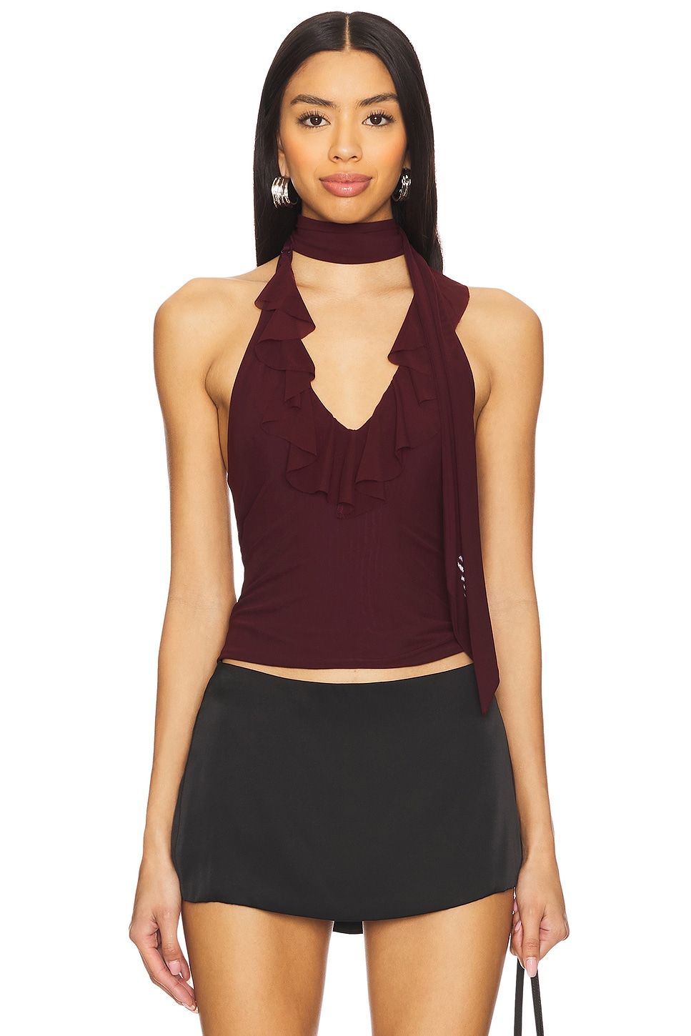 

Топ Clara Majorelle, oxblood