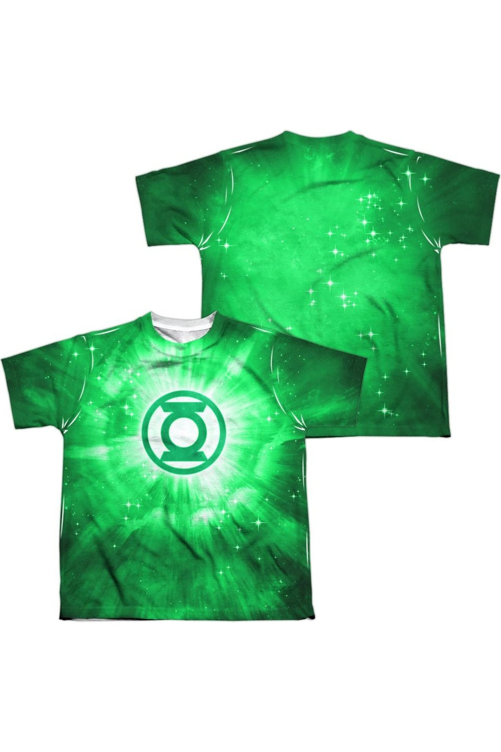 

Футболка Green Lantern с коротким рукавом для подростков "Зеленая энергия" Gildan