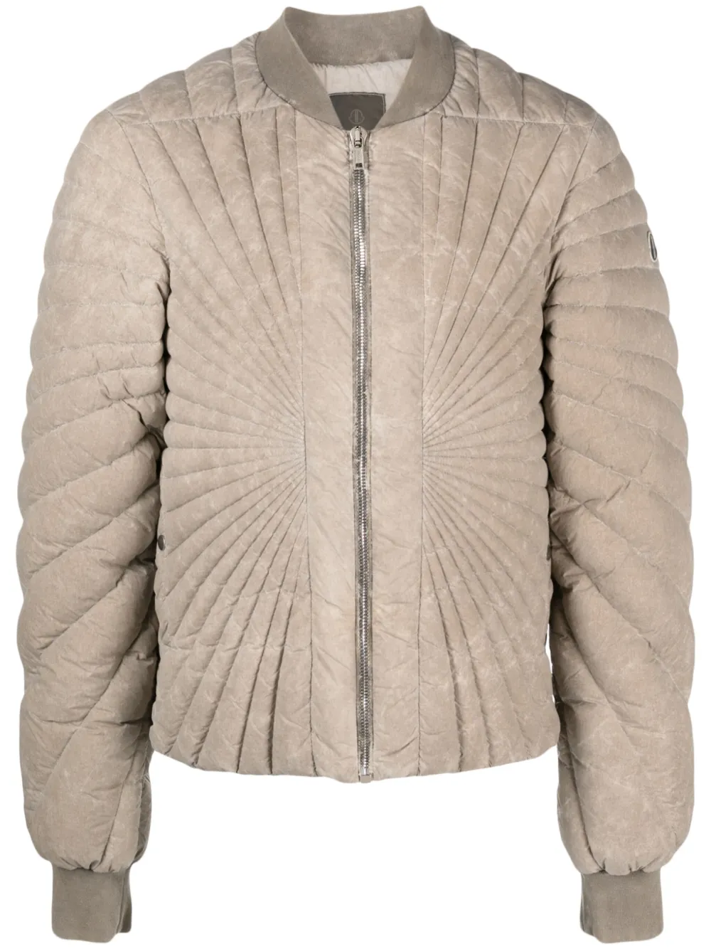 

Бомбер-пуховик Radiance Flight Moncler + Rick Owens, нейтральный