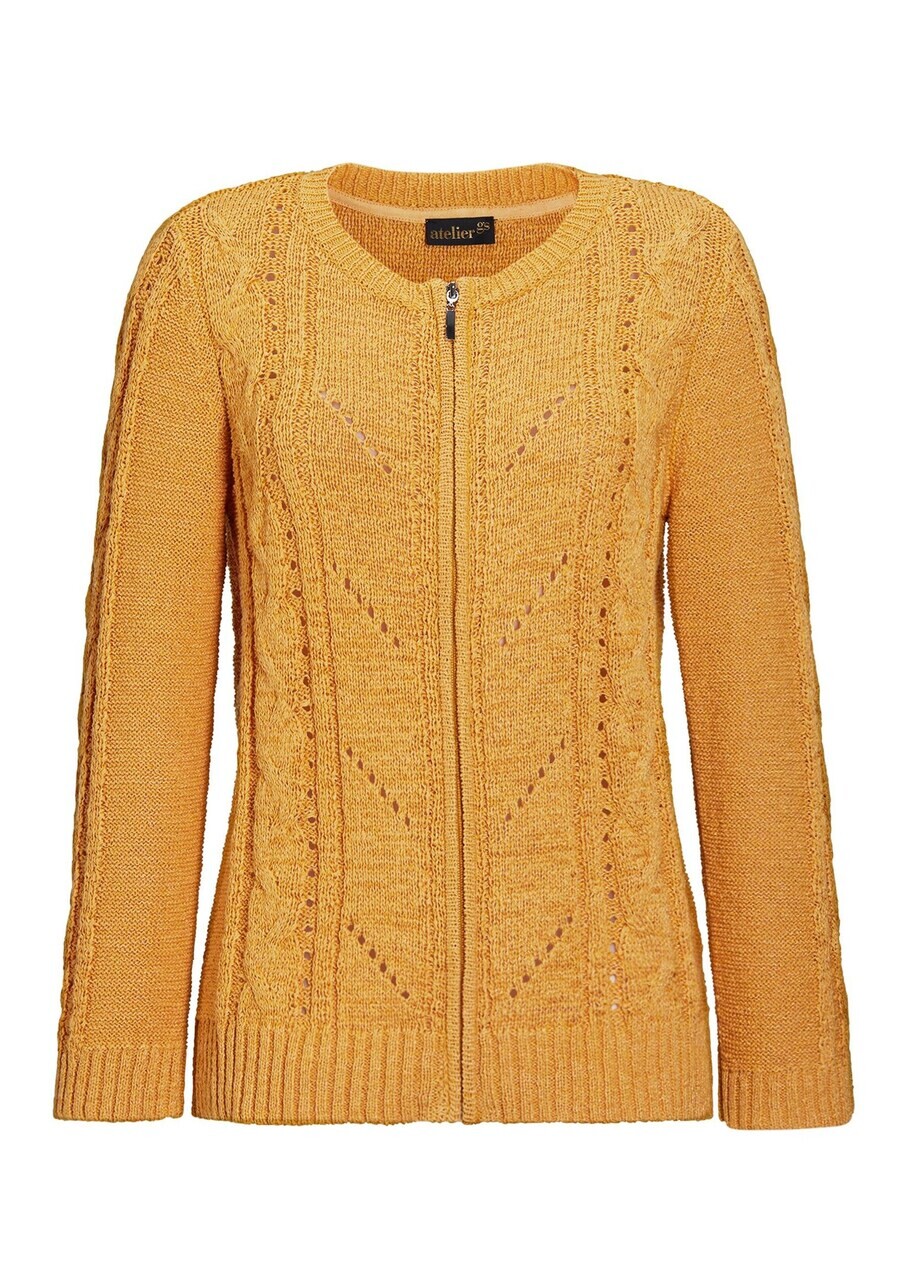 

Вязаный кардиган Goldner Knit Cardigan, цвет honey