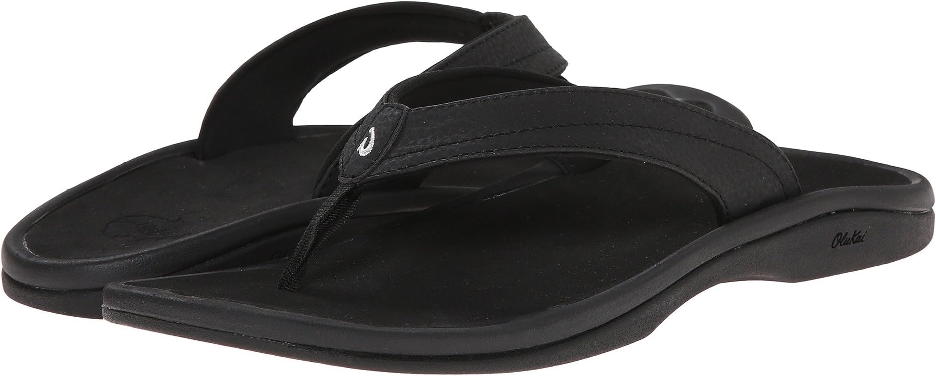 Шлепанцы Ohana W OluKai, цвет Black/Black