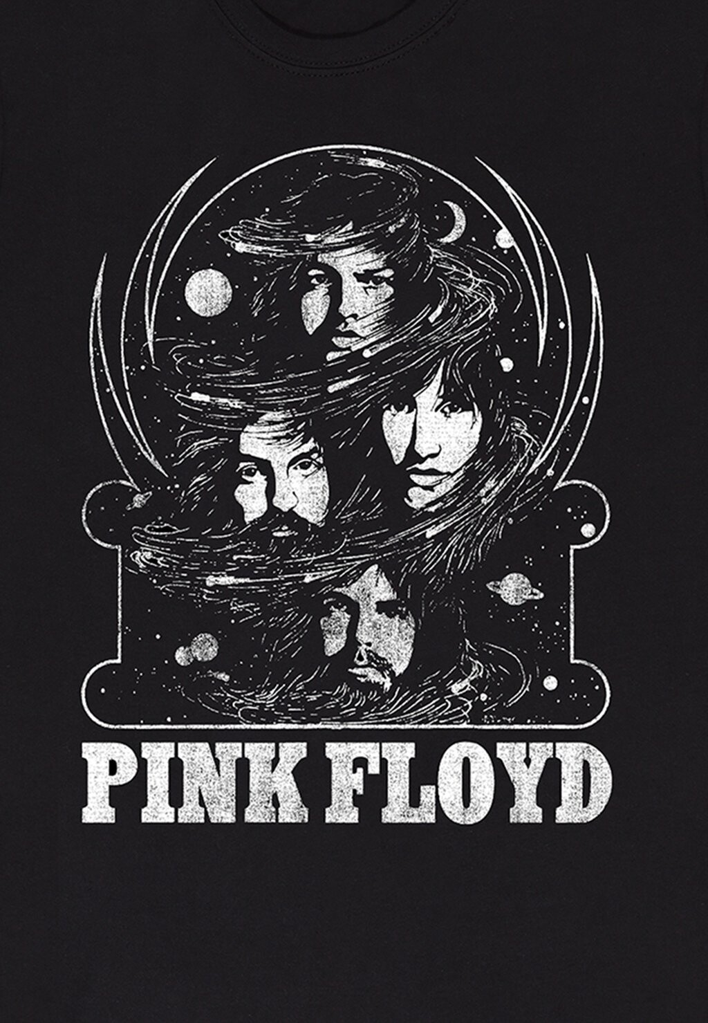 

Футболка с принтом PINK FLOYD RETRO STYLE Henry Tiger, черный